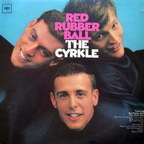 the cyrkle red rubber ball 1966